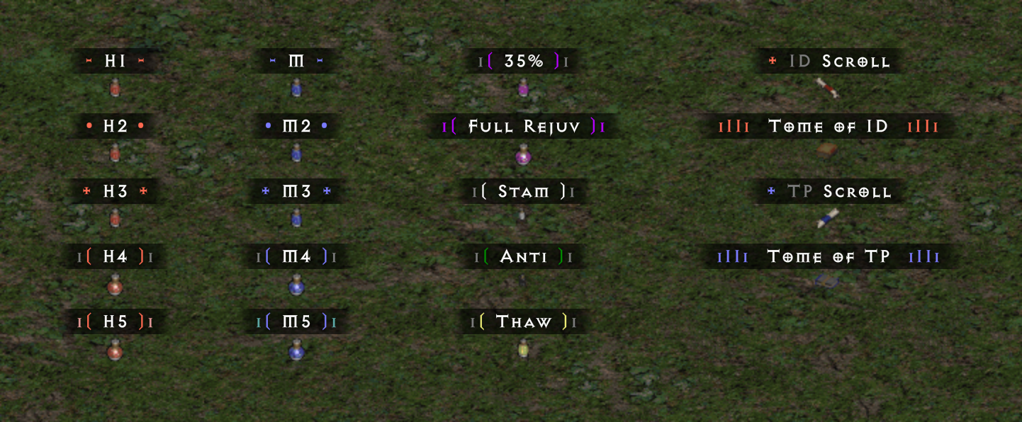 HD Erazure Filter Potions
