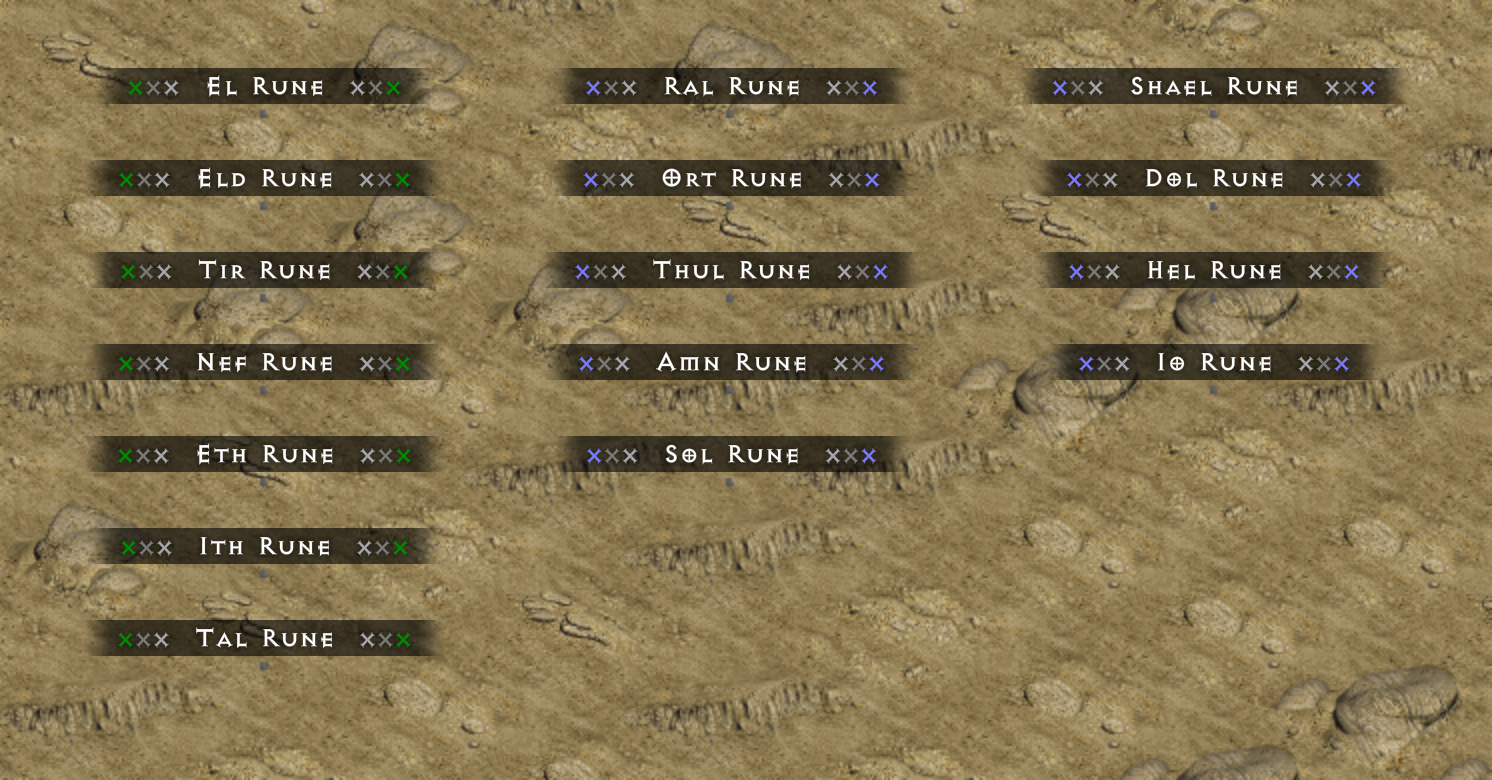 HD Erazure Filter Low Runes